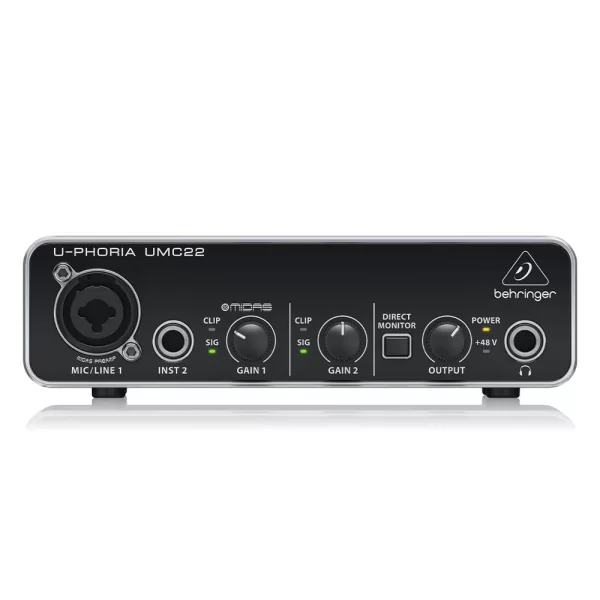 Behringer UMC22  2x2 Usb Ses Kartı