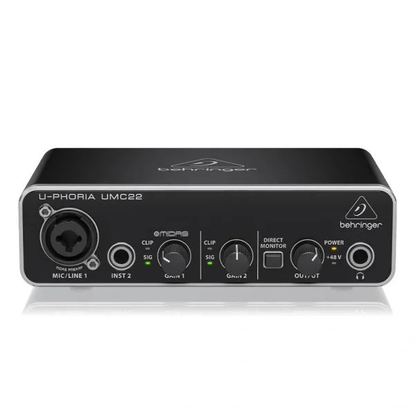 Behringer UMC22  2x2 Usb Ses Kartı