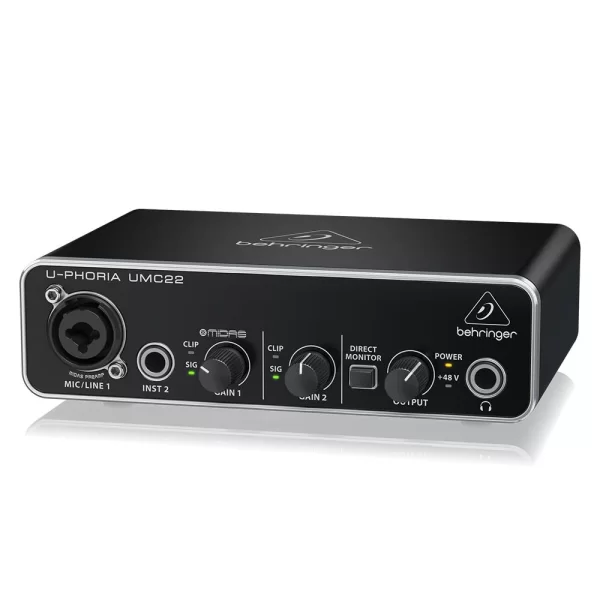 Behringer UMC22  2x2 Usb Ses Kartı