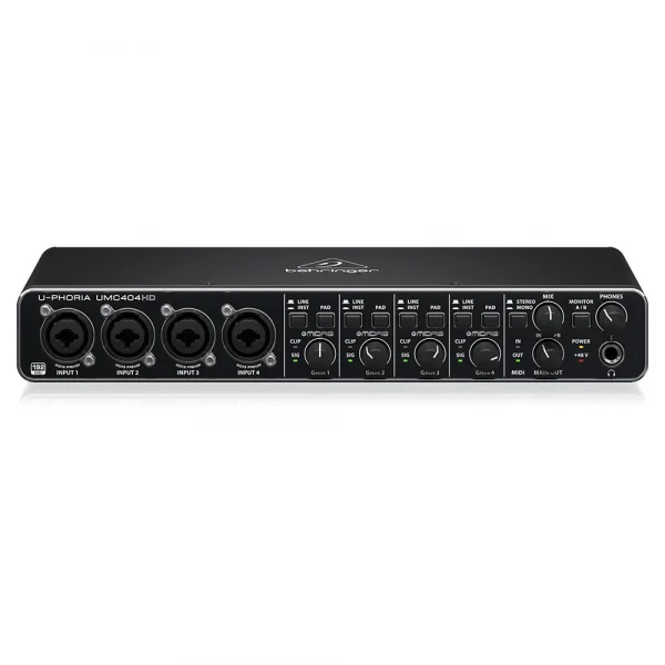 BEHRINGER UMC404HD 4x4 24-Bit/192 kHz USB Ses Kartı