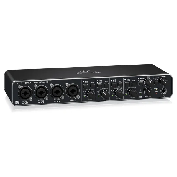 BEHRINGER UMC404HD 4x4 24-Bit/192 kHz USB Ses Kartı