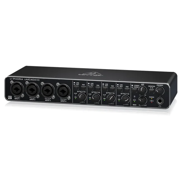 BEHRINGER UMC404HD 4x4 24-Bit/192 kHz USB Ses Kartı