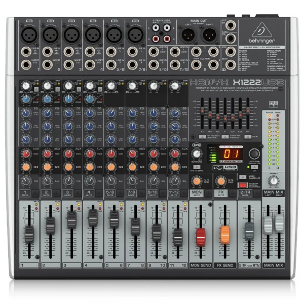 Behringer X1222USB 12-Kanal Analog Mikser