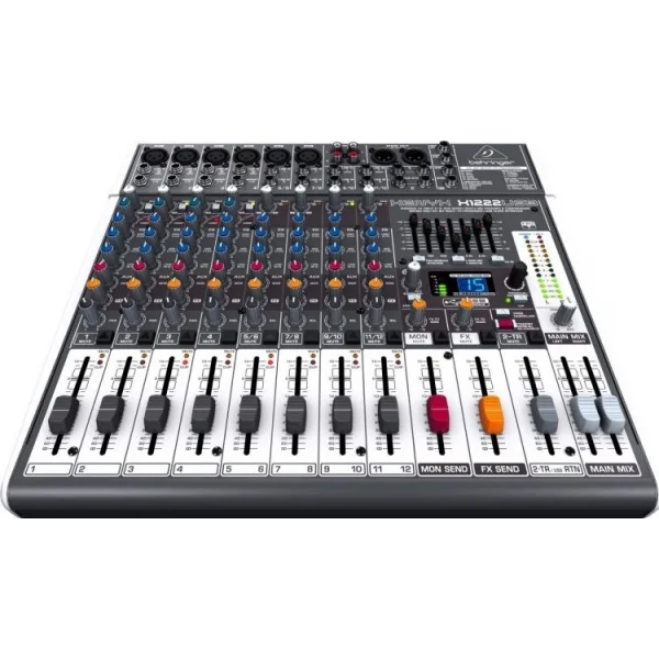 Behringer X1222USB 12-Kanal 2/2-Bus Analog Mixer