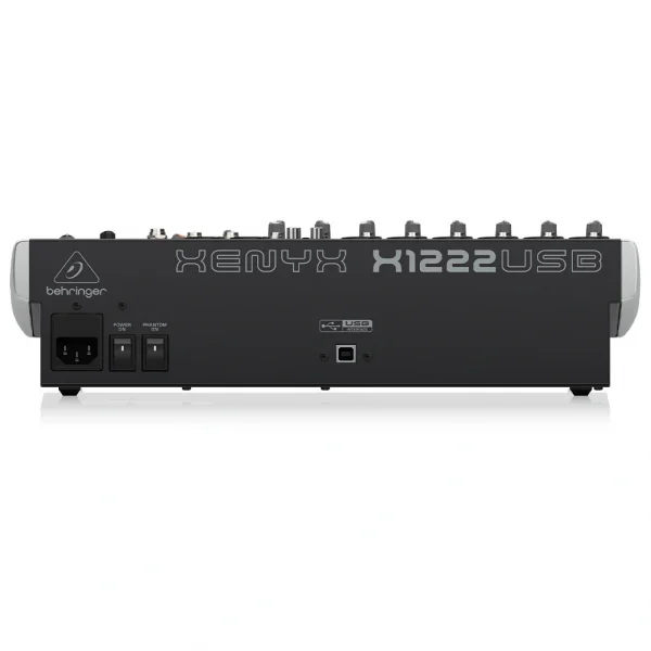 BEHRINGER X1222USB 12-Kanal 2/2-Bus Analog Mixer
