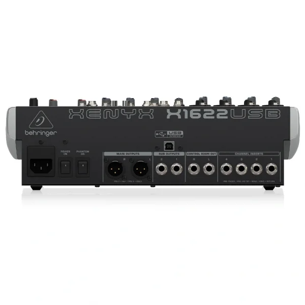 BEHRINGER X1622USB 16-Kanal 2/2-Bus Analog Mixer