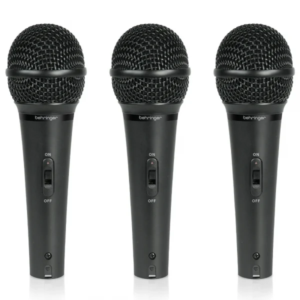 BEHRINGER ULTRAVOICE XM1800S 3lü Dinamik Kardioid Mikrofon Seti