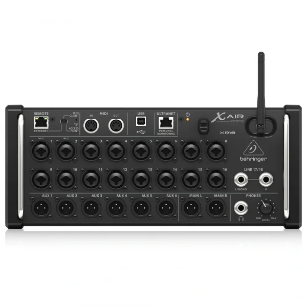 Behringer XR18 18-Kanal Dijital Mikser, Tablet Kontrollü