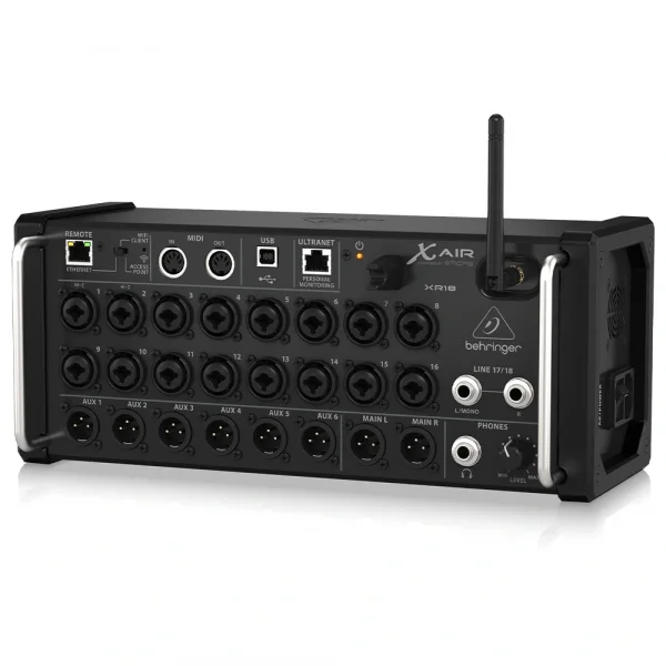 Behringer XR18 18-Kanal Dijital Mikser, Tablet Kontrollü