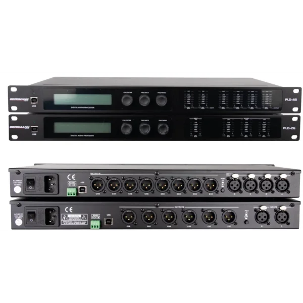 Bergmann PLD-26 2x6 2 Giriş / 6 Çıkış Digital DSP Processor