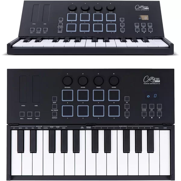 Blackstar Carry-On FC-25 25 Tuşlu Taşınabilir & Katlanabilir Midi Klavye (Siyah)