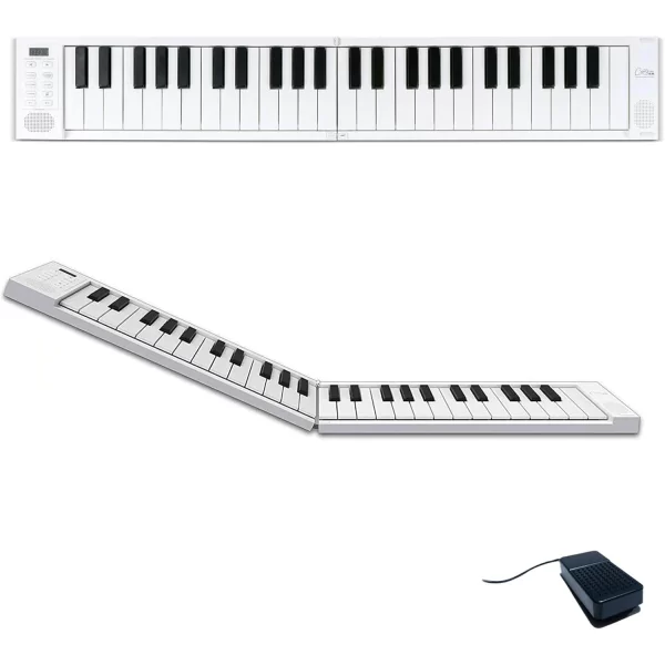 Blackstar Carry-on Folding Piano 49 Touch Tuşlu Taşınabilir & Katlanabilir Klavye (Beyaz)