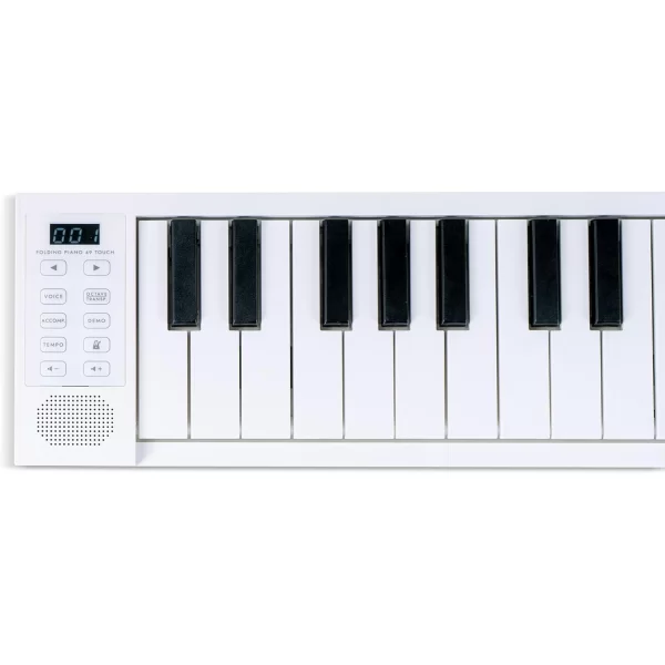 Blackstar Carry-on Folding Piano 49 Touch Tuşlu Taşınabilir & Katlanabilir Klavye (Beyaz)