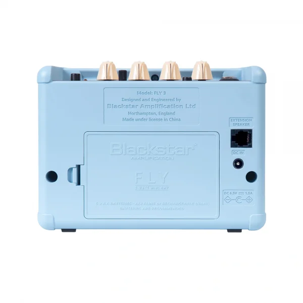 Blackstar Fly 3 Baby Blue Union Flag Mini Elektro Gitar Kombo Amfi