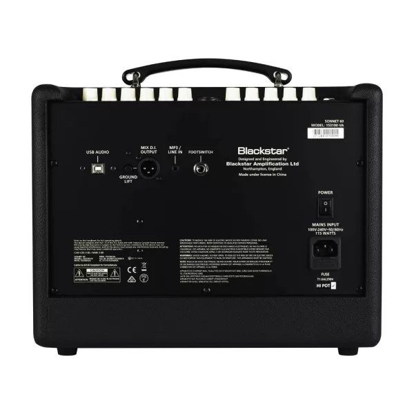 Blackstar Sonnet 60 6 60W Akustik Combo Amfi (Siyah)