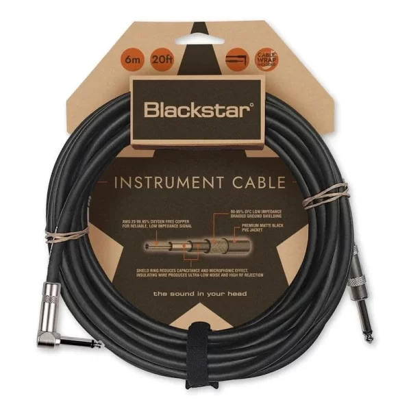 Blackstar Standard Str/ang Enstrüman Kablosu (6 m)