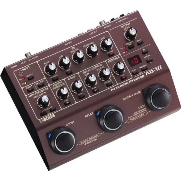 BOSS AD-10 Akustik Gitar Prosesörü