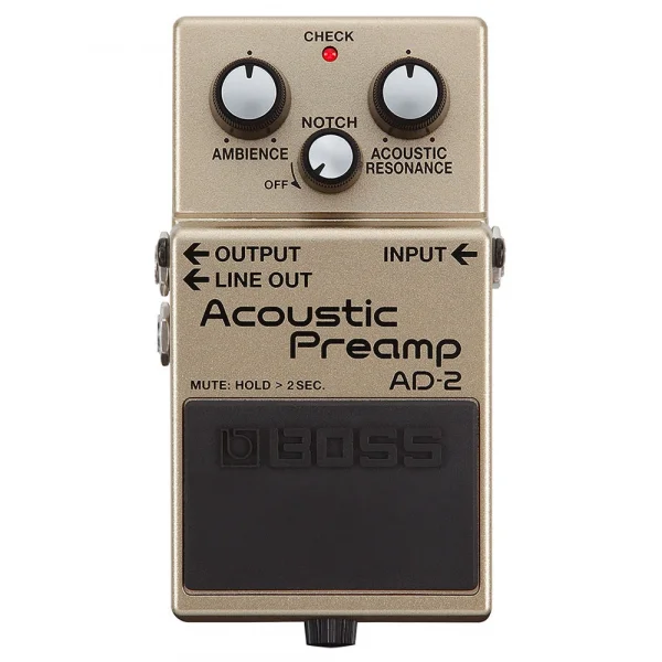 BOSS AD-2 Akustik Gitar Preamp