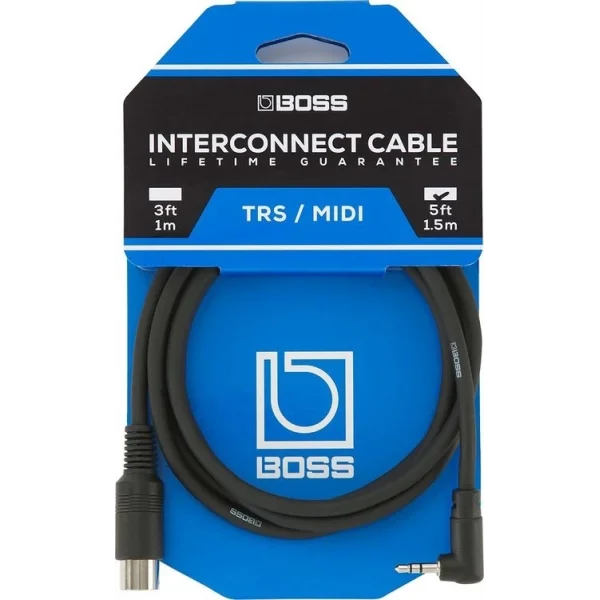 BOSS BMIDI-5-35 / 3,5mm TRS-MIDI Kablo