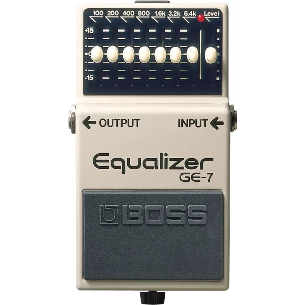 BOSS GE-7 7-BAND EQ Grafik Ekolayzer Pedalı