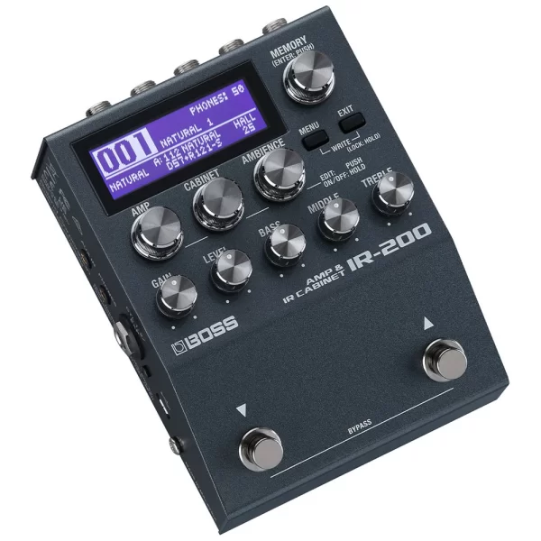 BOSS IR-200 Amfi &  Kabin Simülatör Pedalı