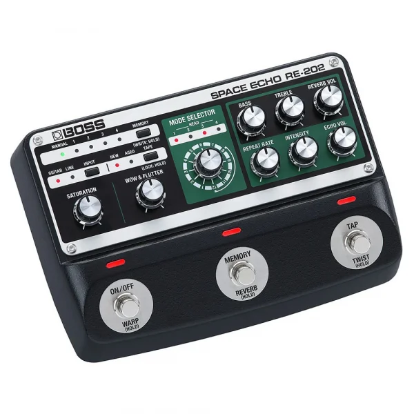 Boss RE-202 Space Echo Delay/Reverb Pedalı