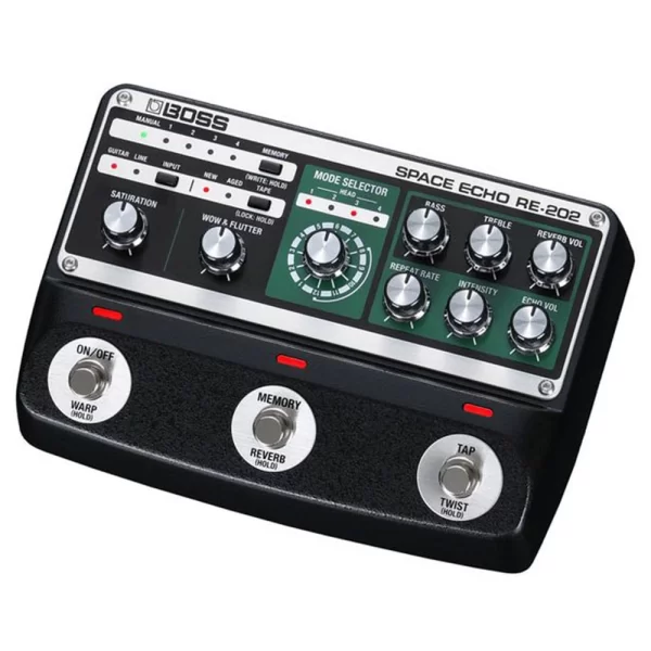 Boss RE-202 Space Echo Delay/Reverb Pedalı