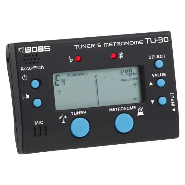BOSS TU-30 Akort Cihazı ve Metronom
