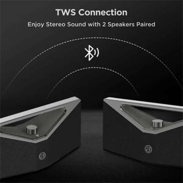 BUGANI Breaf Pro Şarjlı Bluetooth Hoparlör Black/Silver