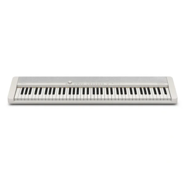 CASIOTONE CT-S1-76WE 76 Tuş Piyano Stili Hassasiyetli Standart Beyaz Org (Adaptör Dahil)