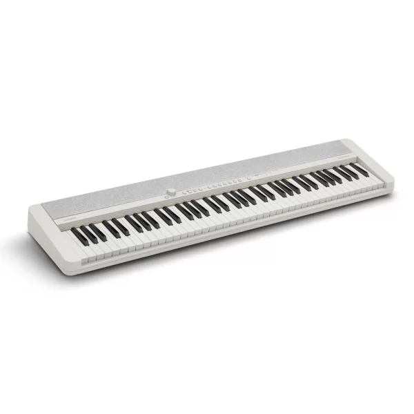 CASIOTONE CT-S1-76WE 76 Tuş Piyano Stili Hassasiyetli Standart Beyaz Org (Adaptör Dahil)