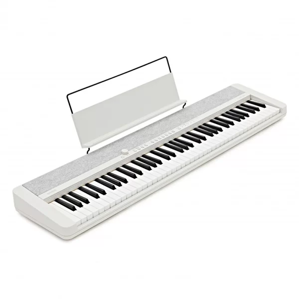CASIOTONE CT-S1-76WE 76 Tuş Piyano Stili Hassasiyetli Standart Beyaz Org (Adaptör Dahil)