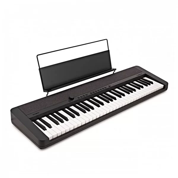 CASIOTONE CT-S1BKC 61 Tuş Piyano Stili Hassasiyetli Standart Siyah Org (Adaptör Dahil)