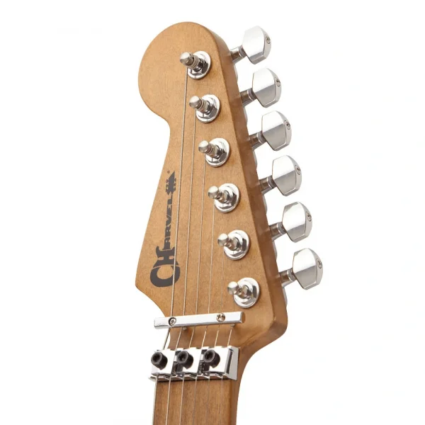 Charvel Henrik Danhage LE Signature Pro Mod So-Cal Style 1 Akçaağaç Klavye Beyaz Heavy Relic Elektro Gitar