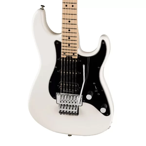 Charvel MJ So-Cal Style 1 HSS FR Akçaağaç Klavye Snow White Elektro Gitar