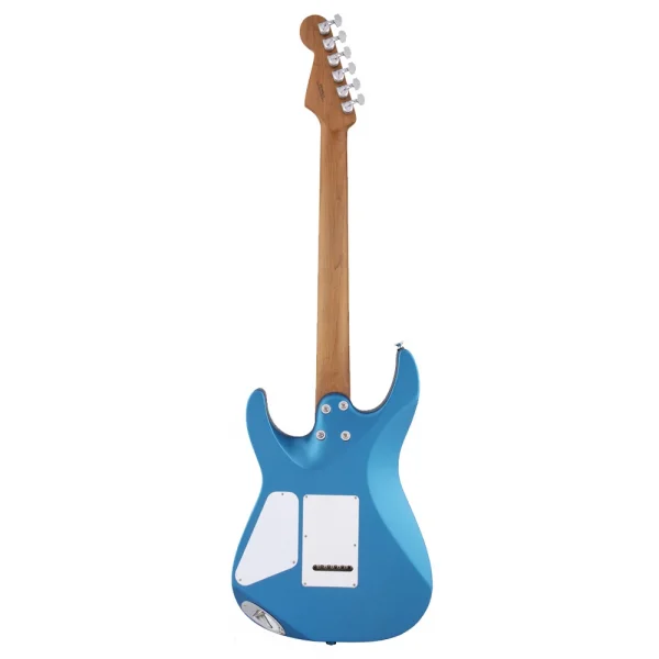 Charvel Pro Mod DK22 SSS 2 Point Tremolo Karamelize Akçaağaç Klavye Electric Blue Elektro Gitar