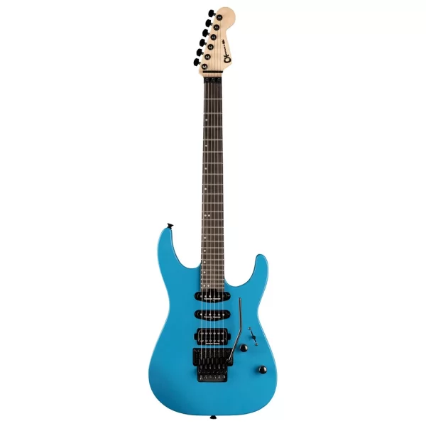 Charvel Pro Mod DK24 HSS FR E Abanoz Klavye Infinity Blue Elektro Gitar
