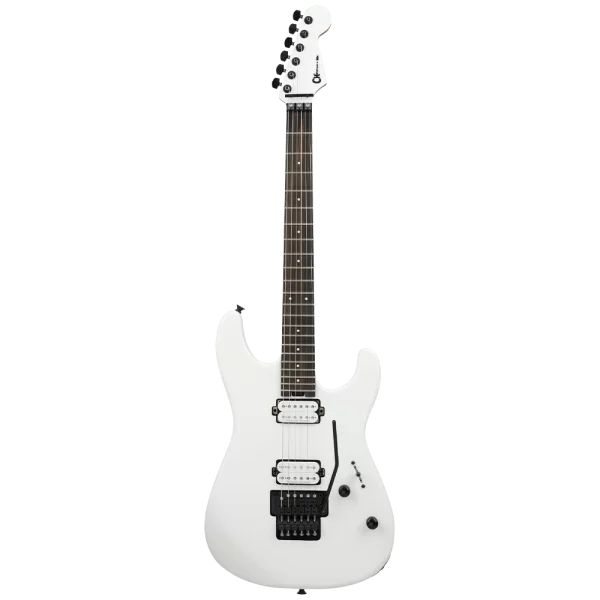 Charvel Pro Mod Plus San Dimas Style 1 HH FR Abanoz Klavye Snow White w/Bag Elektro Gitar