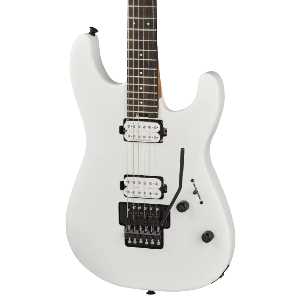 Charvel Pro Mod Plus San Dimas Style 1 HH FR Abanoz Klavye Snow White w/Bag Elektro Gitar