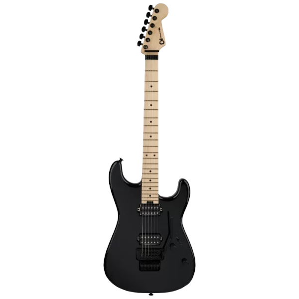 Charvel Pro Mod San Dimas® Style 1 HH FR MPL Akçaağaç Klavye Gloss Black Elektro Gitar