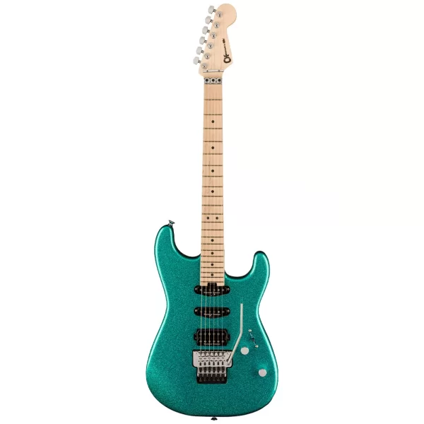 Charvel Pro Mod San Dimas Style 1 HSS FR M Akçaağaç Klavye Aqua Flake Elektro Gitar