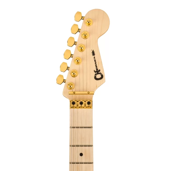 Charvel Pro Mod So-Cal Style 1 HH FR Akçaağaç Klavye GPG Snow White Elektro Gitar