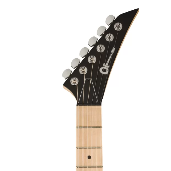 Charvel Super-Stock Pro Mod San Dimas Style 1 H Akçaağaç Klavye Silver Bengal Elektro Gitar