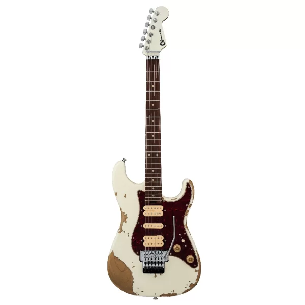 Charvel Super-Stock So-Cal Style 1 HSH FR Relic Gülağacı Klavye Aged Arctic Elektro Gitar