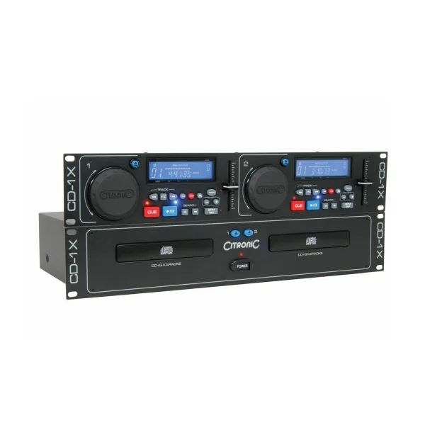 Citronic CD-1X Double CD player (son 1 adet)
