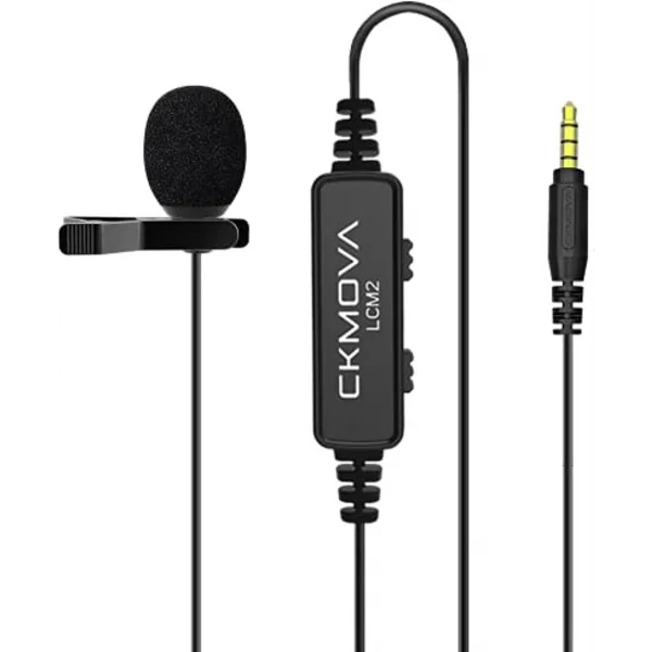 CKMOVA LCM2 Klipsli Yaka Mikrofonu Condanser Omnidirectional