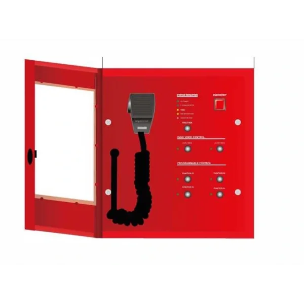 Dexun 34091 İtfaiyeci Mikrofonu EVAC EN54-16 Sertifikalı