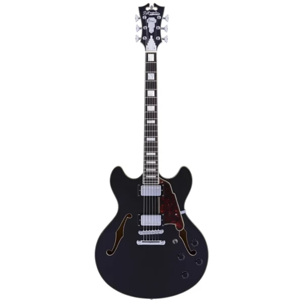Dangelico DAPDCBLFCS Premier DC Black Flake Elektro Gitar