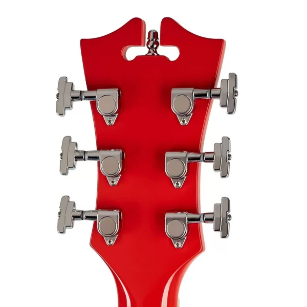 Dangelico DAPSSFRCSCB Premier SS Fiesta Red Elektro Gitar