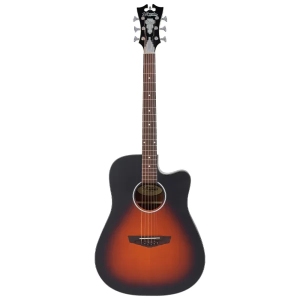 DANGELICO  Premier Bowery LS Dreadnought CE Satin Vintage Sunburst Elektro Akustik Gitar